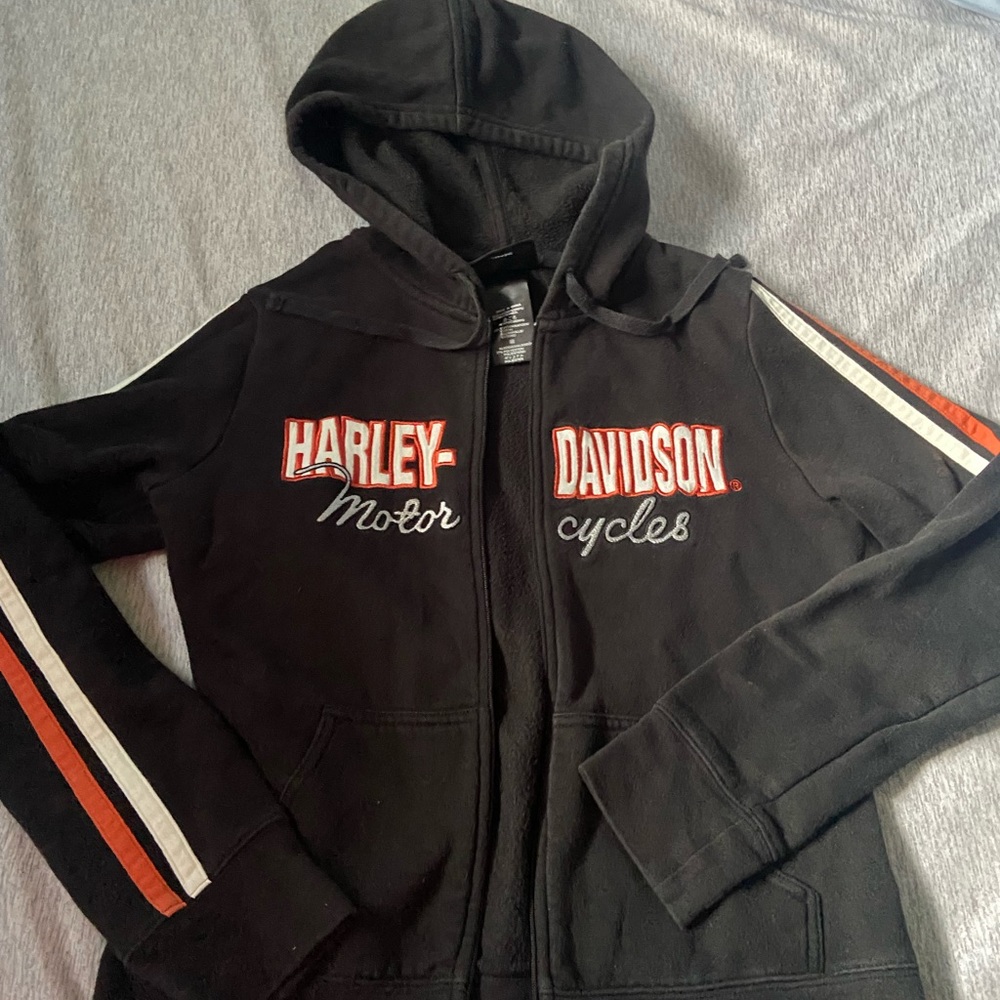 Woman Harley Davidson zip up hoodie